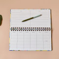 Hardcover Spiral Customizable Desktop Weekly Desk Planner